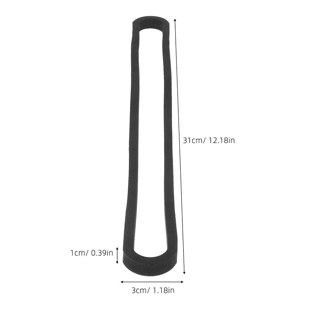 2 個のバッグ用シールフォームシールストリップ耐熱真空シーラー真空シーラーシールガスケットガスケット交換用ブラック