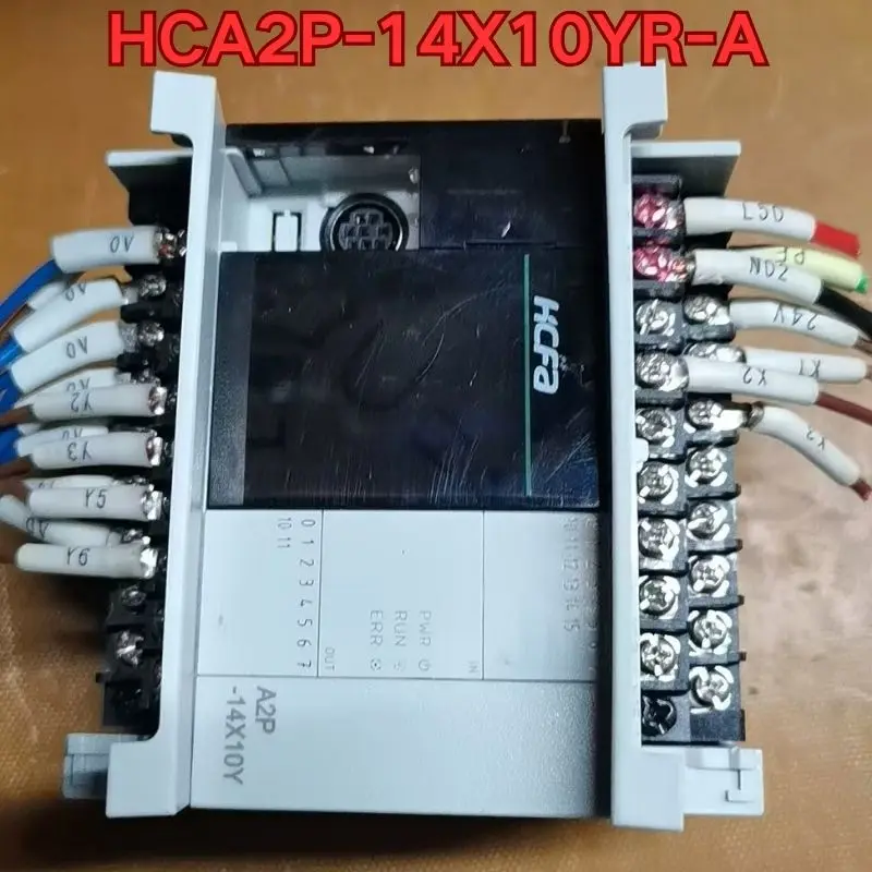 Second-hand HCA2P-14X10YR-A PLC controller function test is normal