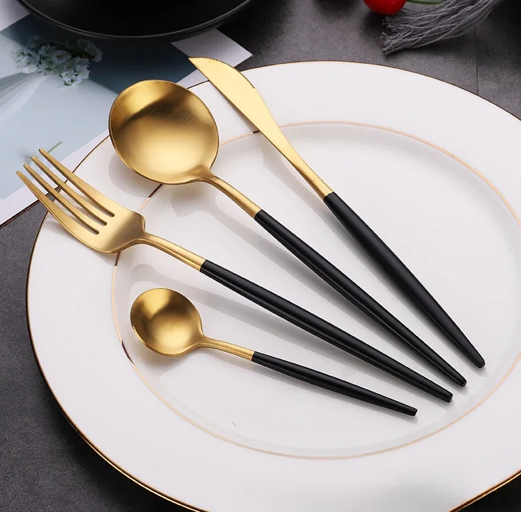 Internet famous Western tableware knife and fork set