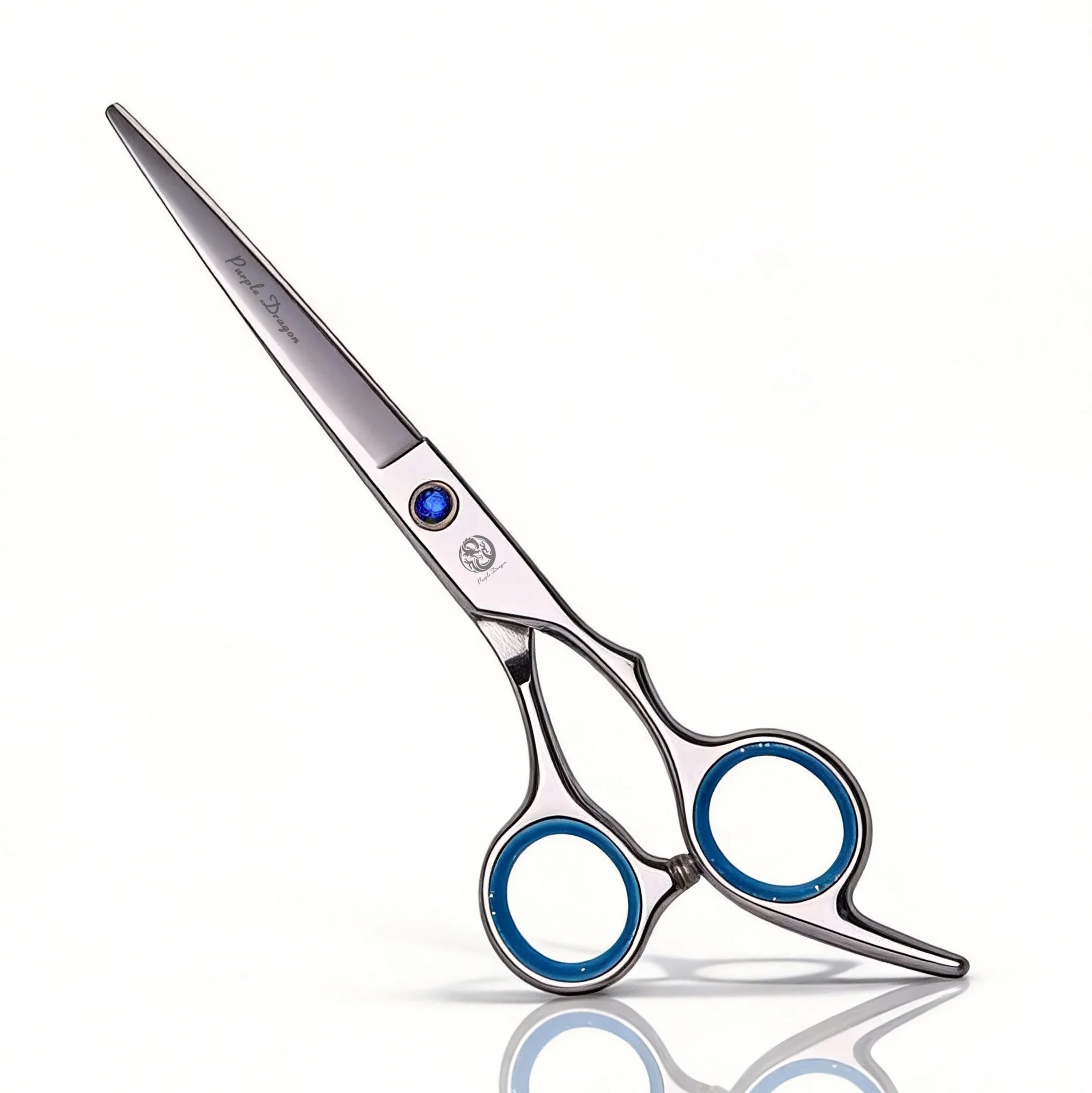 Friseurschere Purple Dragon 6 Zoll Haarschere Japan Edelstahl Haarschere für den Heimgebrauch Salon Effilierschere Z1001