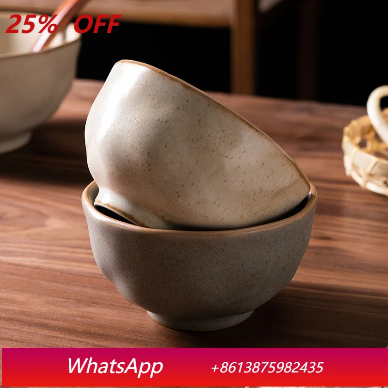 

LTT Japanese tableware household creative single ceramic bowl and chopsticks set