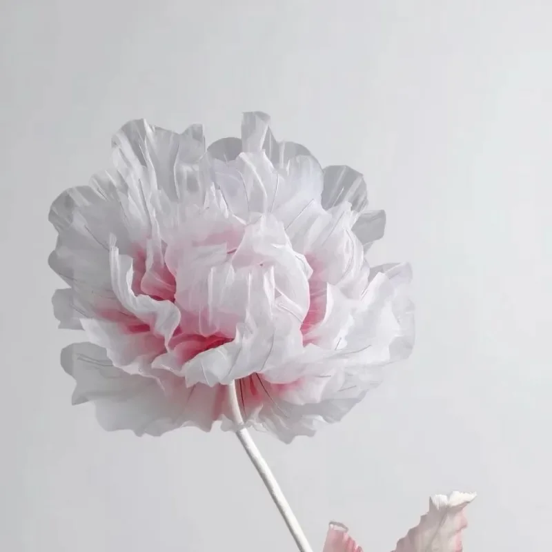 Peony paper art big flower wedding outdoor shopping mall decoration