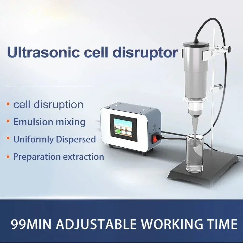 Touch screen ultrasonic cell disruptor laboratory intelligent emulsification separation