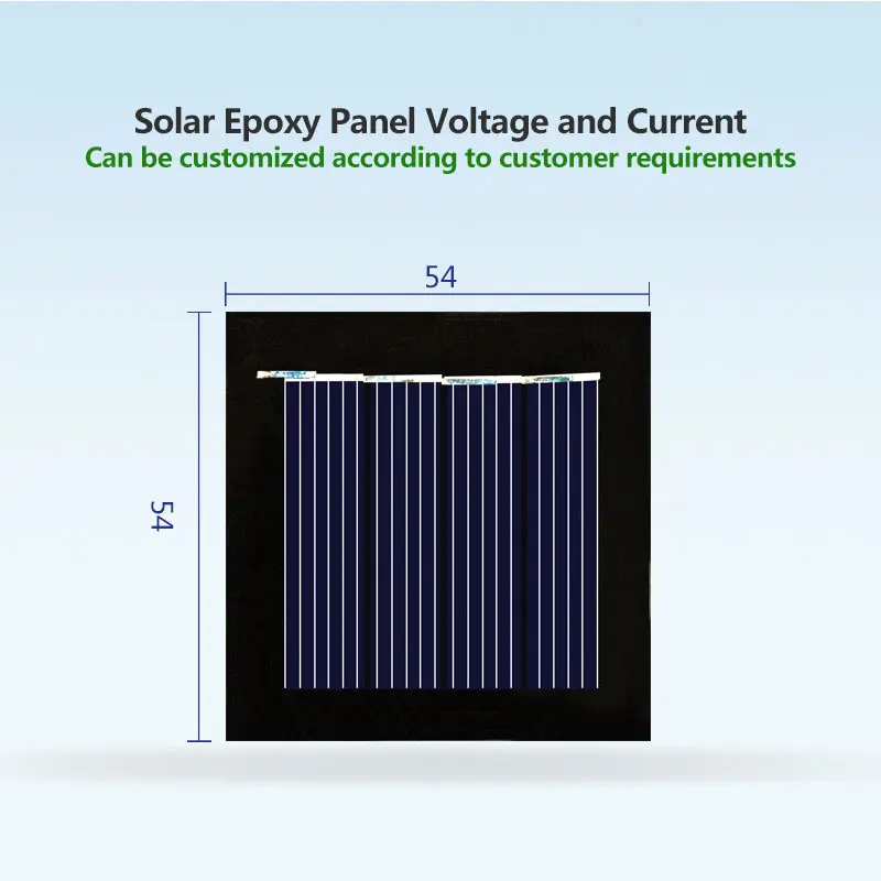 2V 5V 60mA 120mA Mini polikrystaliczny Panel słoneczny/bateria ogniwowa słoneczna moduł płyta epoksydowa PET wytwarzanie energii płyta 15CM linia