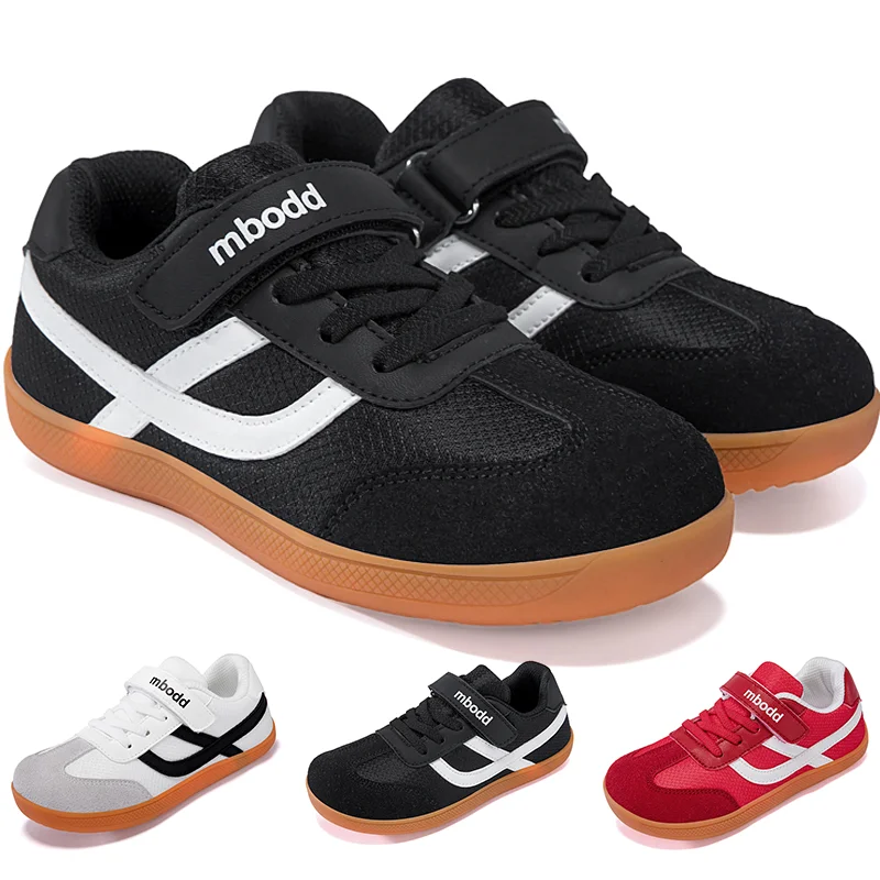 

New Kids Sneakers Boys Girls Wide Toe Slip On Shoes Breathable Non Slip Lightweight Children Sports Beach Casual Sneakers