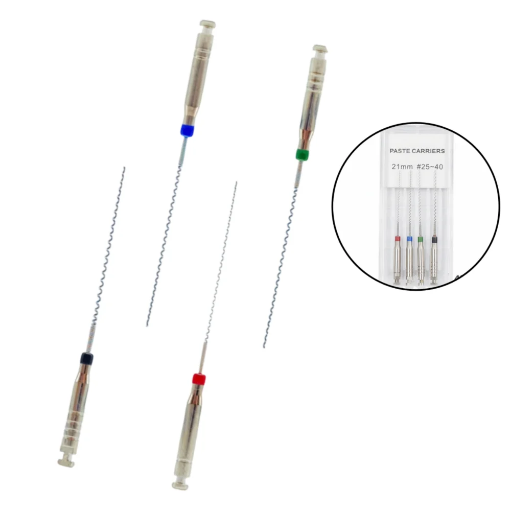 

Dental Rotary Paste Carriers - Spiral Filler Assorted for Root Canal Treatment, Endo Paste Engine Filling & Dentistry Tools
