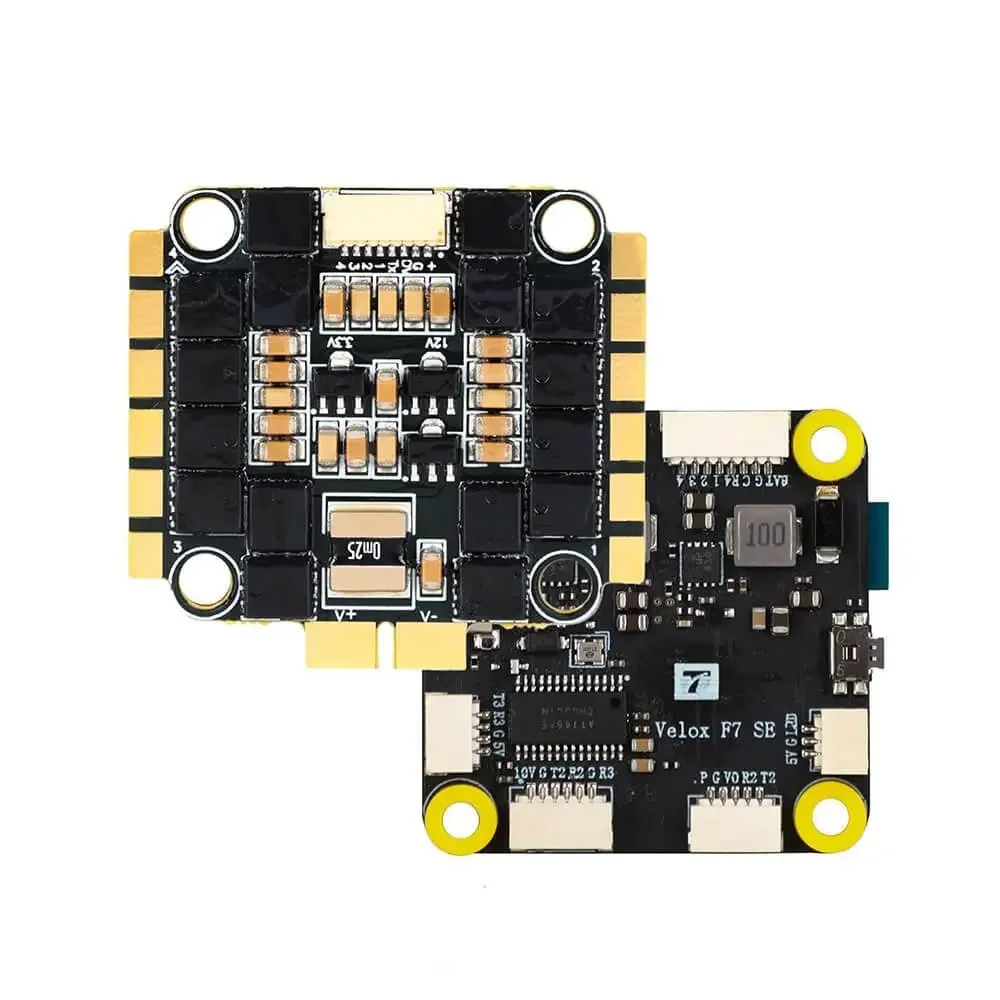 SkyDElT-Motor Velox F7 SE F722 Flight Controller & Velox V50A SE 3-6S 32Bit 4in1 ESC Stack - 30x30mm