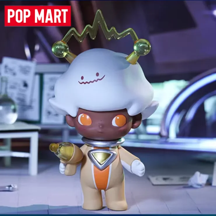 

POP MART Dimoo Space Travel Binary Blind Box Toys Kawaii Anime Action Figure Surprise Mystery Box Dolls Girls Gift