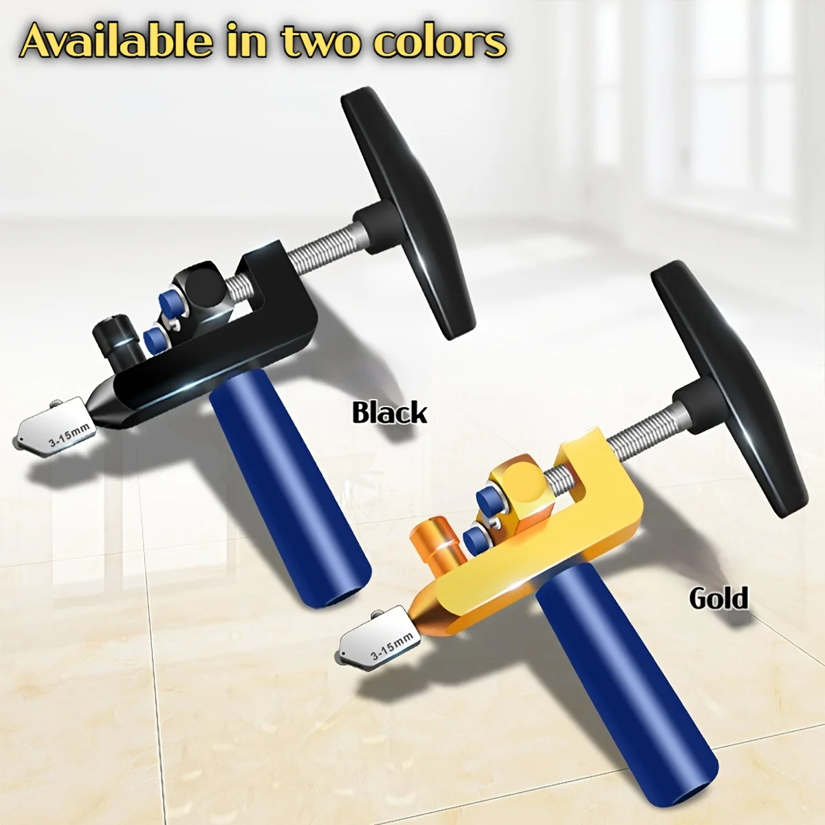 2 in 1 Glass Ceramic Tile Cutter Opener Breaker Pliers Tile Wheel Diamond Roller Cutting Manual Diamond with Knife Hand Tools image 5