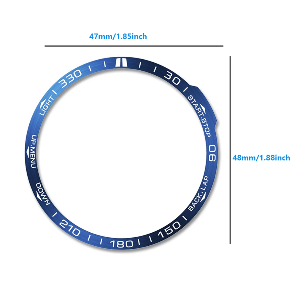 Garmin Fenix ​​7/7S/7X 보호 커버 프레임 범퍼 링 스마트워치 액세서리용 스마트워치 스테인레스 스틸 베젤