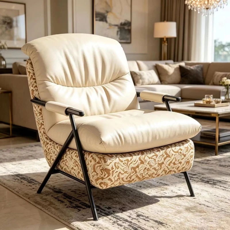 Popular style luxury leisure chair armchair living room leisure office chair comfortable and soft