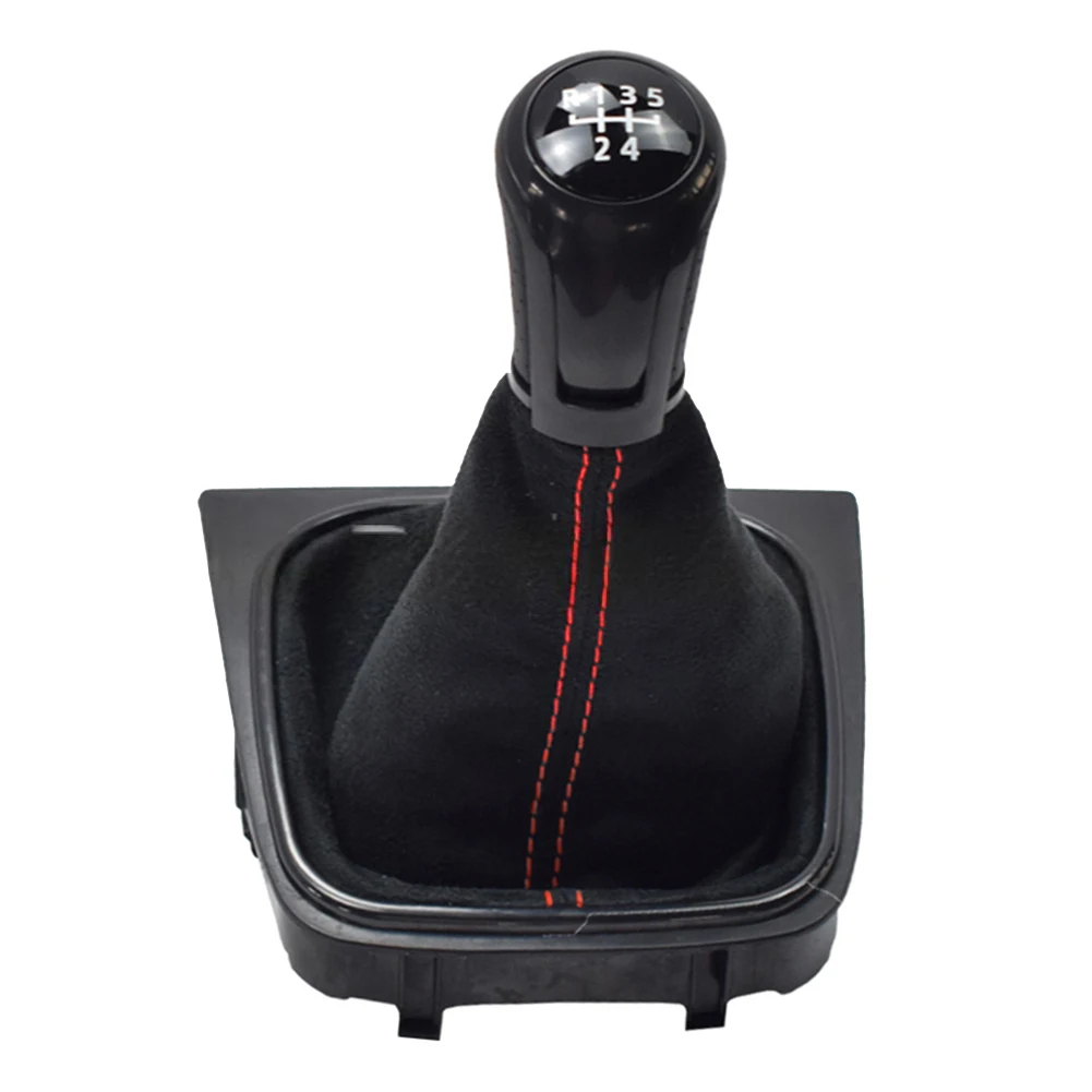 

Gear Shift Lever Knob Dust Cover for Manual Gear Shift Suitable for Golf 5 & 6 Speed and For Jetta MK3 Vehicles