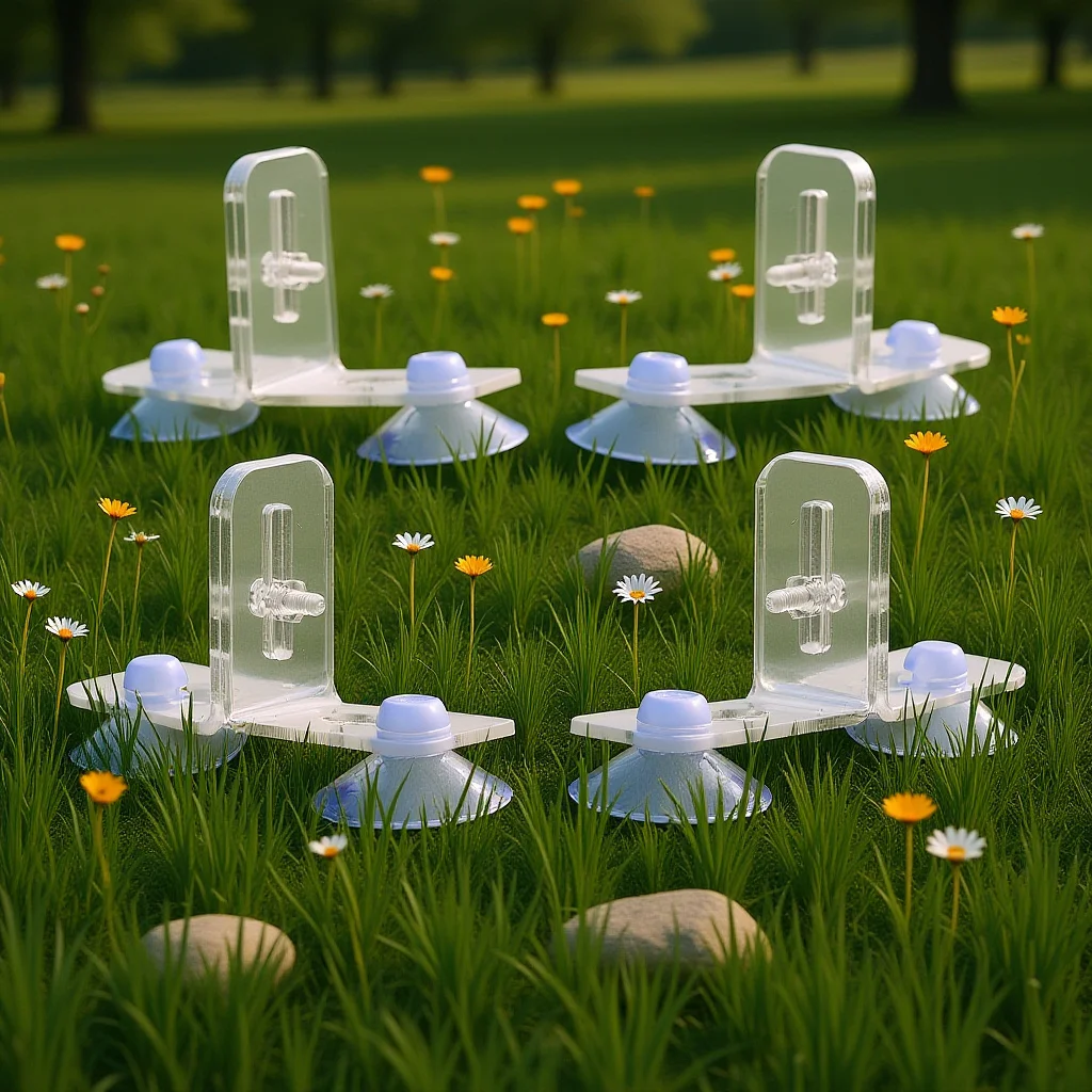 

4Sets Transparent Aquarium Divider Fish Tank Acrylic Board Multi-Hole Design Isolation Tray for Separation Breeding