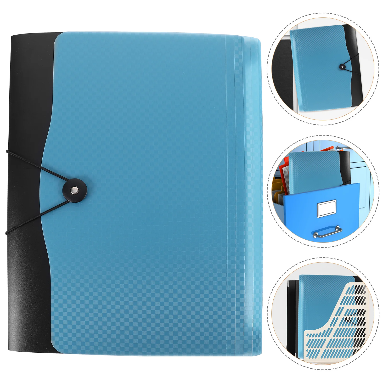 

Large Capacity Organizer Accordion File Folder Multi Layer Storage Pouch For Office Desktop Document Paper Sorting Portable Data