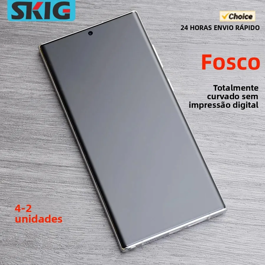 Película de hidrogel fosca para samsung galaxy s24 s23 s22 s21 s20 ultra plus, protetor de tela sem impressão digital, não é vidro temperado