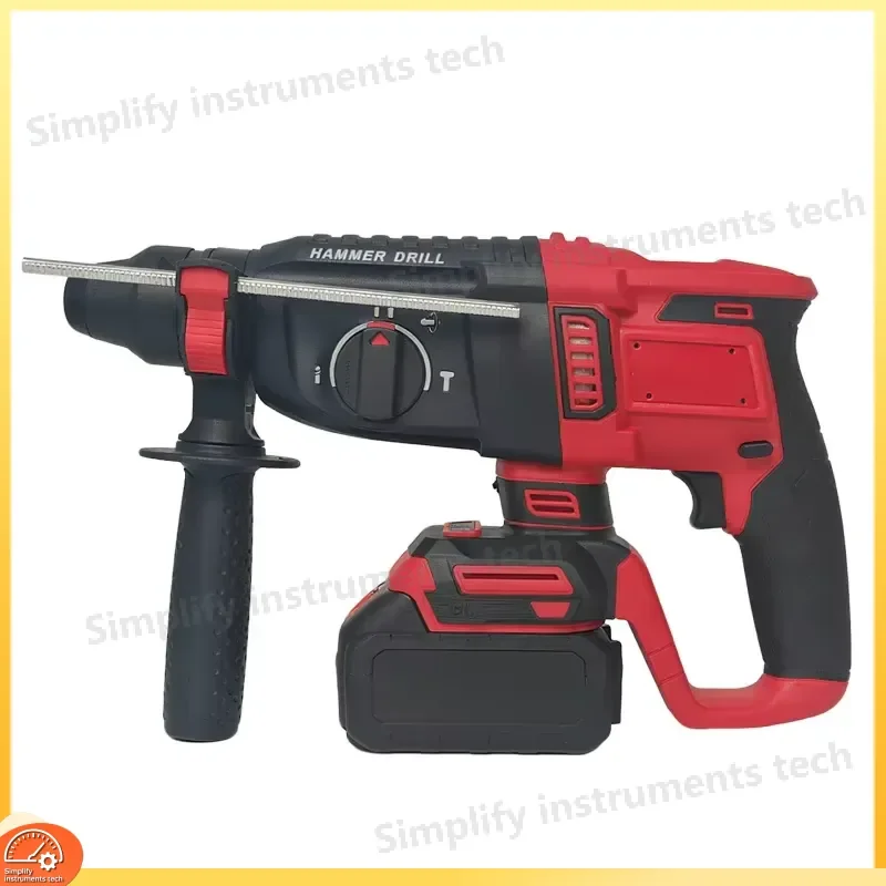 3In1 Impact Hammer Brushless Cordless Rotary Hammer for Concrete Wall Drilling Grinding Demolition Power Tool