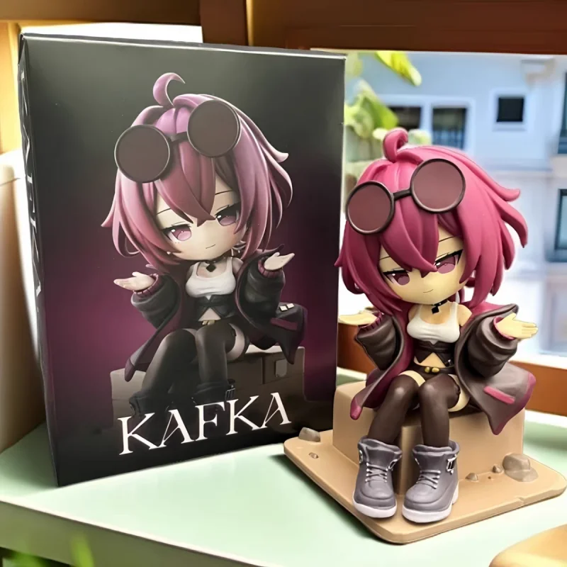 Neue Honkai Star Rail Spiel Figuren Gk Kafka Q-Version Anime Figur Pvc Sitzhaltung Modell Desktop Dekoration Statue Spielzeug geschenk