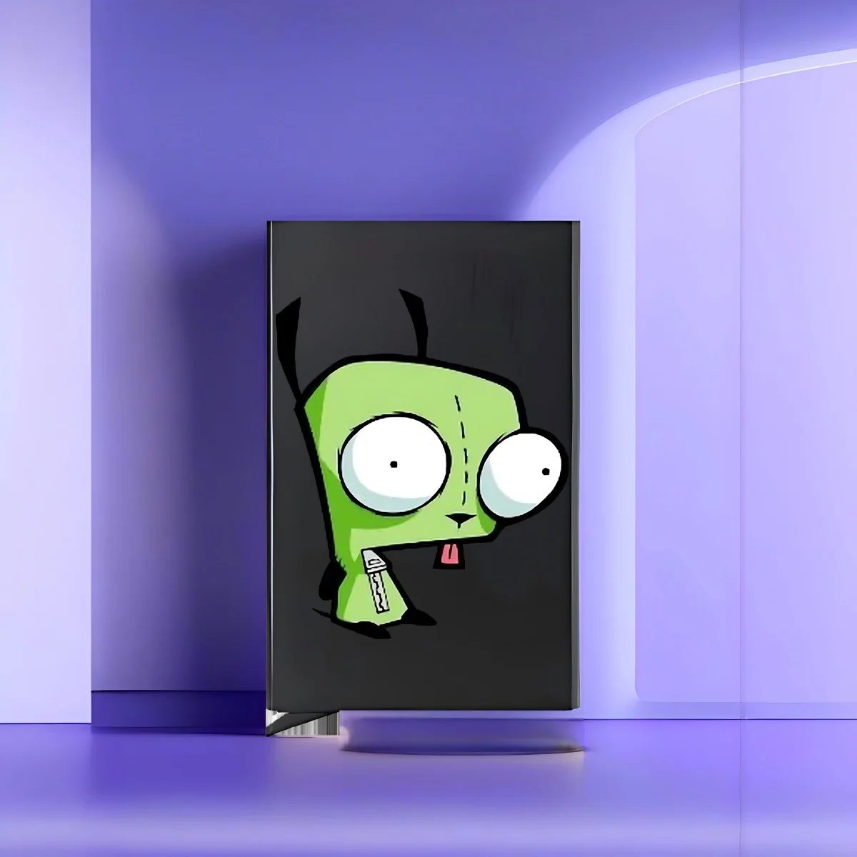 GIR Invader Zim 2026 新しいスタイルのファッションプリントカードケース さまざまなカラーオプション 使いやすい コンパクトで日常のニーズに最適