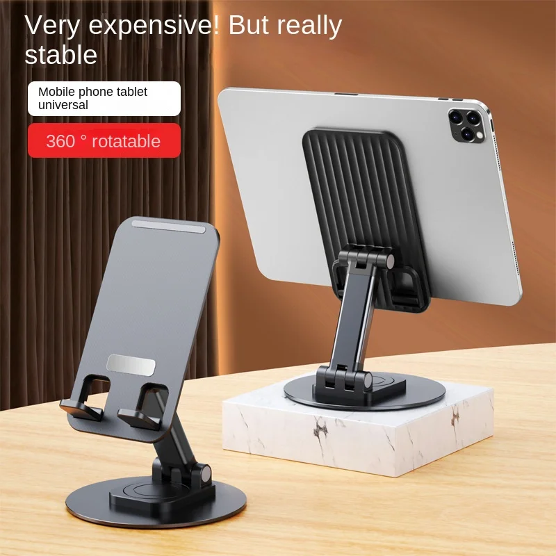 

T10 Metal Desk Mobile Phone Holder Stand For IPhone IPad Xiaomi Adjustable Desktop Tablet Holder Universal Table Phone Stand