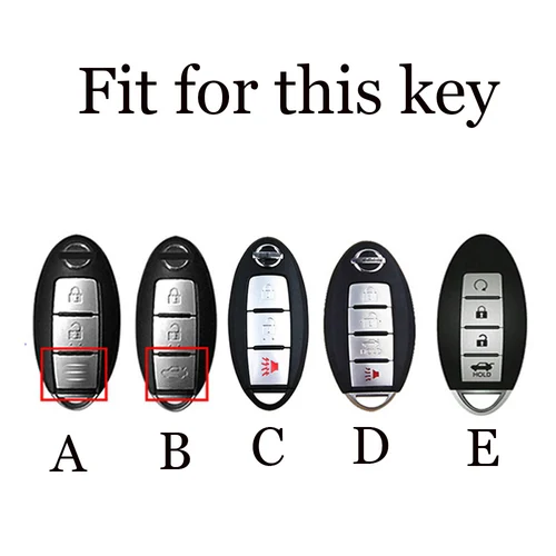 Imagen 2 del producto Funda para llave de coche, carcasa para Nissan Qashqai Juke J10 J11 x-trail T32 T31, Pathfinder Note, 3 y 4 botones, Phnom Penh
