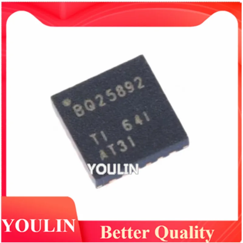 10pcs New original genuine BQ25892RTWR WQFN24 packaged step-down battery charger chip integrated circuit IC