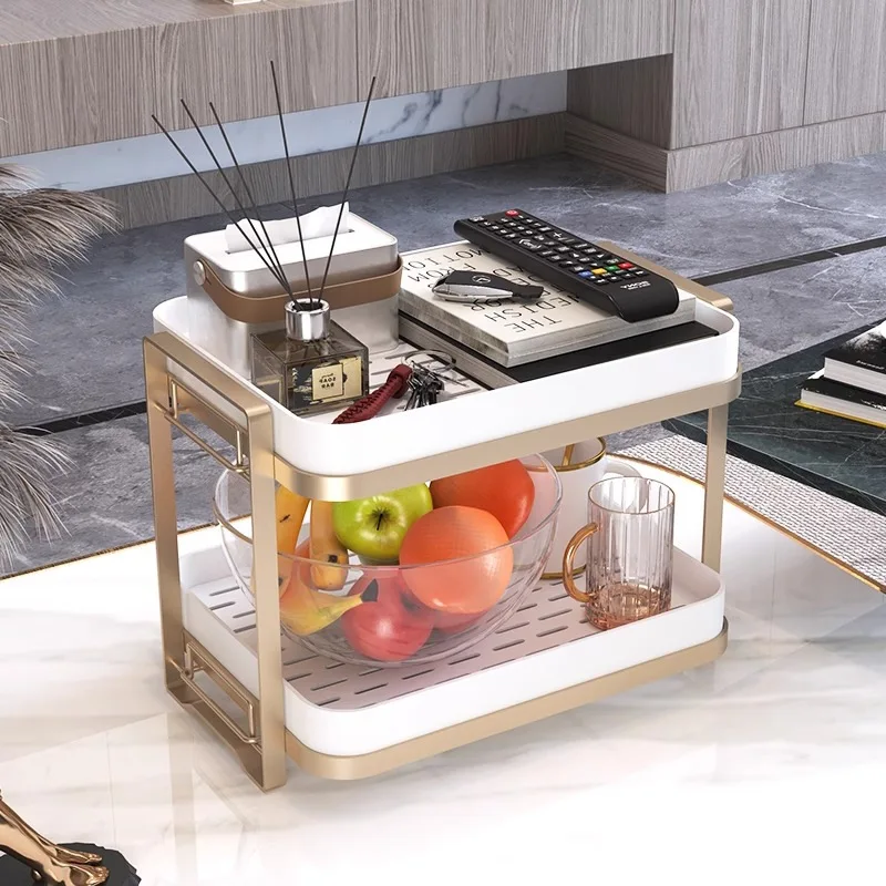 Küche Tasse Lagerung Rack Doppel Trocknen Tasse Rack Multifunktionale Teetassen Obst Entwässerung Rack Haushalt Büro Tee-Set Organizer