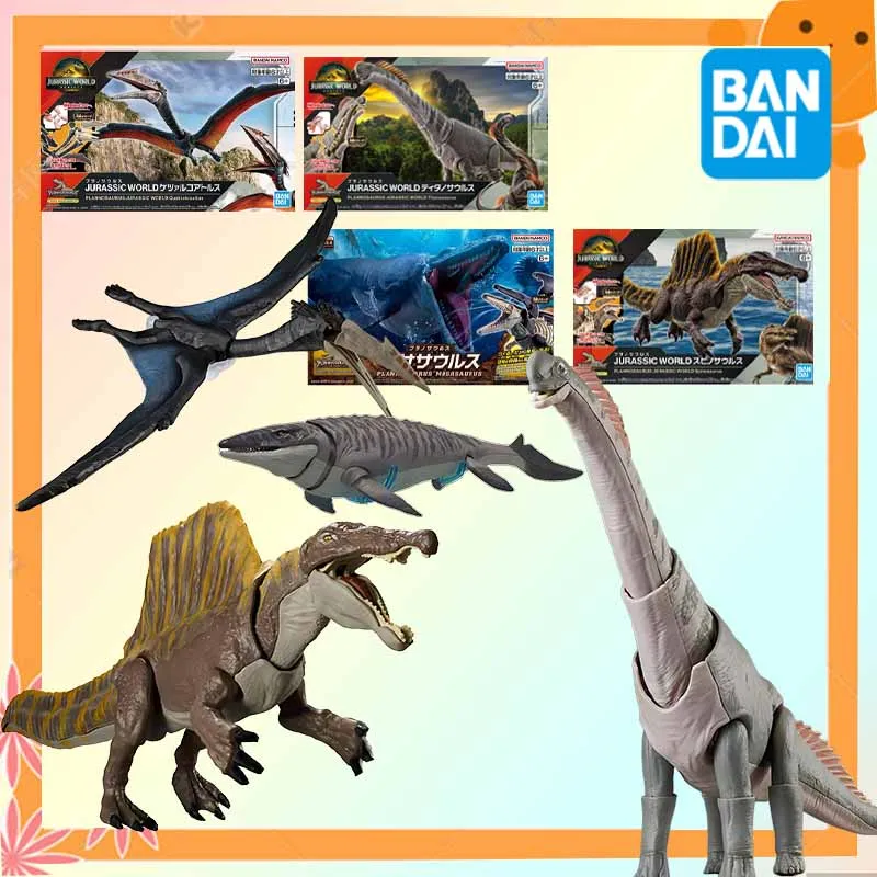 

Bandai Original GUNDAM Jurassic World: Rebirth Spinosaurus JURASSIC WORLD Quetzalcoatlus Аниме Фигурка Сборная модель игрушки