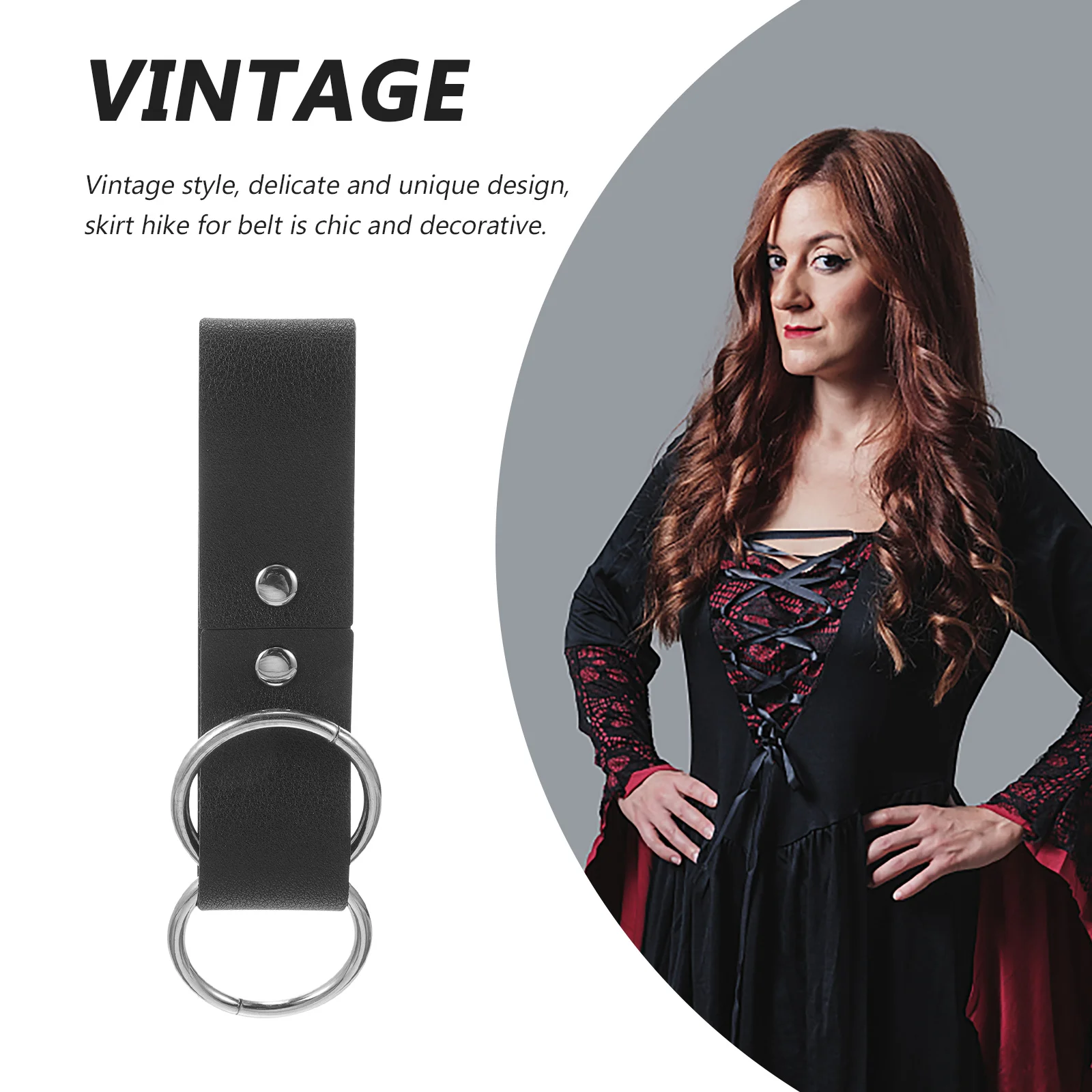 تنورة عصر النهضة في القرون الوسطى للتنزه أزياء تنكرية إكسسوار متين وتصميم بسيط ومتعدد الاستخدامات لتزيين الحفلات #5