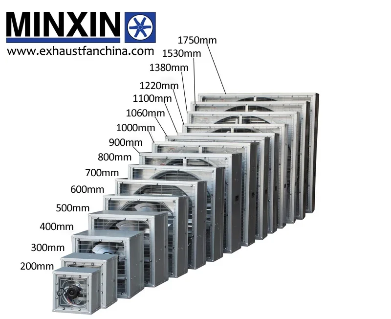 high quality large airflow fan cooling farm exhaust fan