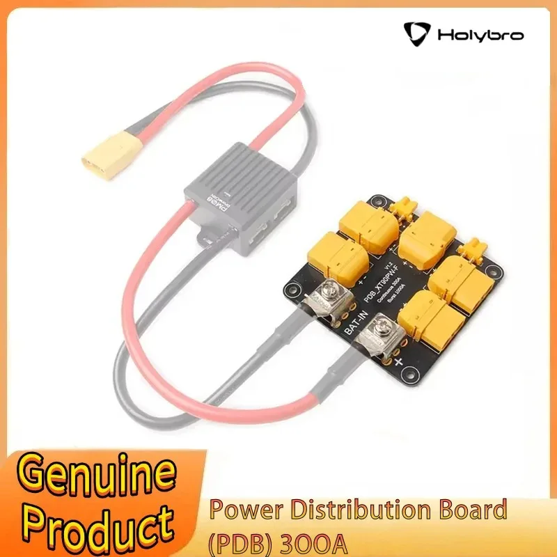 

Holybro Power Distribution Board (PDB) 300A Side Entry/ Top Entry Compatible PM08 Series Power Modules for RC FPV Drone