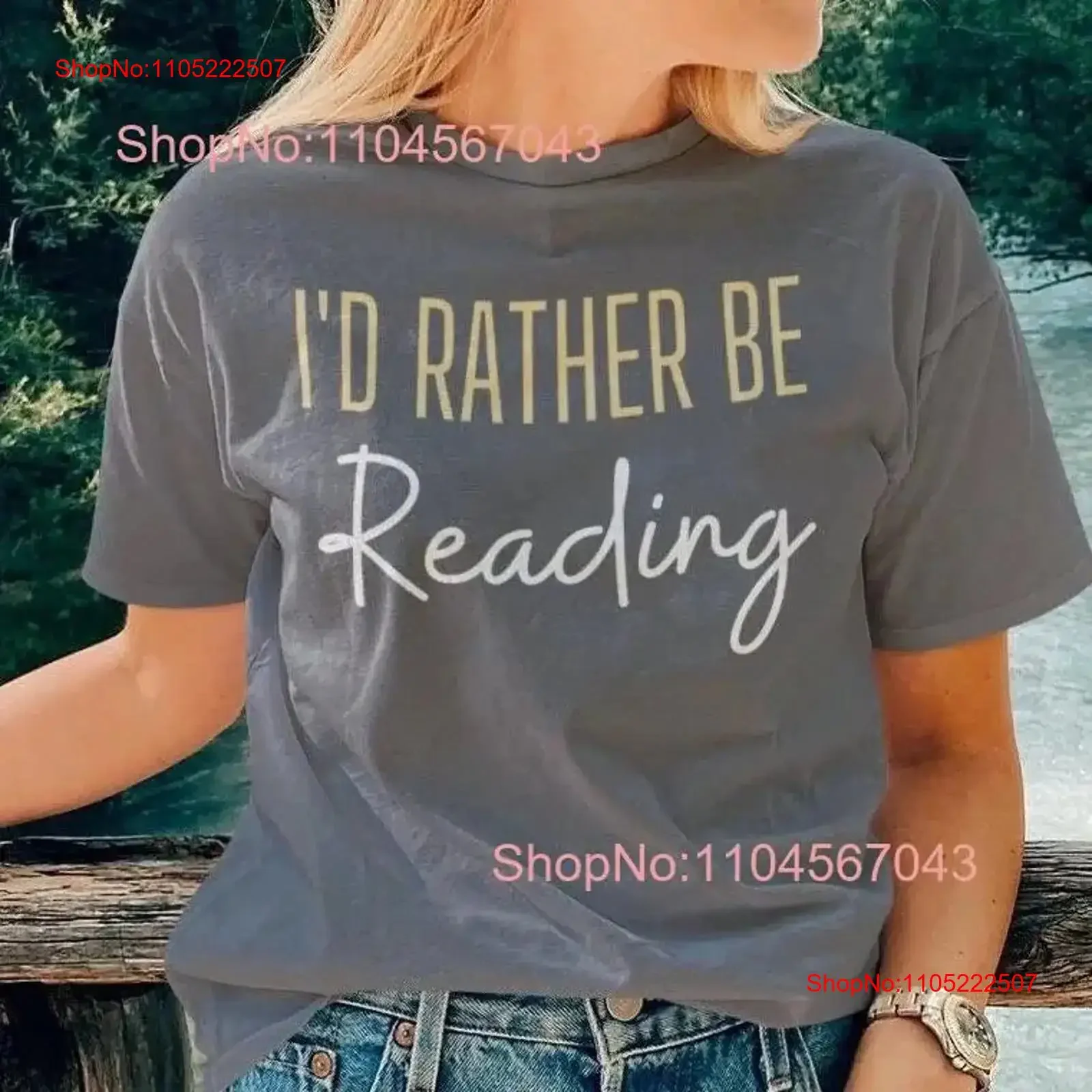 أفضل أن أكون قراءة تي شيرت مضحك كتاب عاشق للقراء كتب عيد ميلاد النساء دودة الكتب Booknerd الهدايا خمر غسلها #1