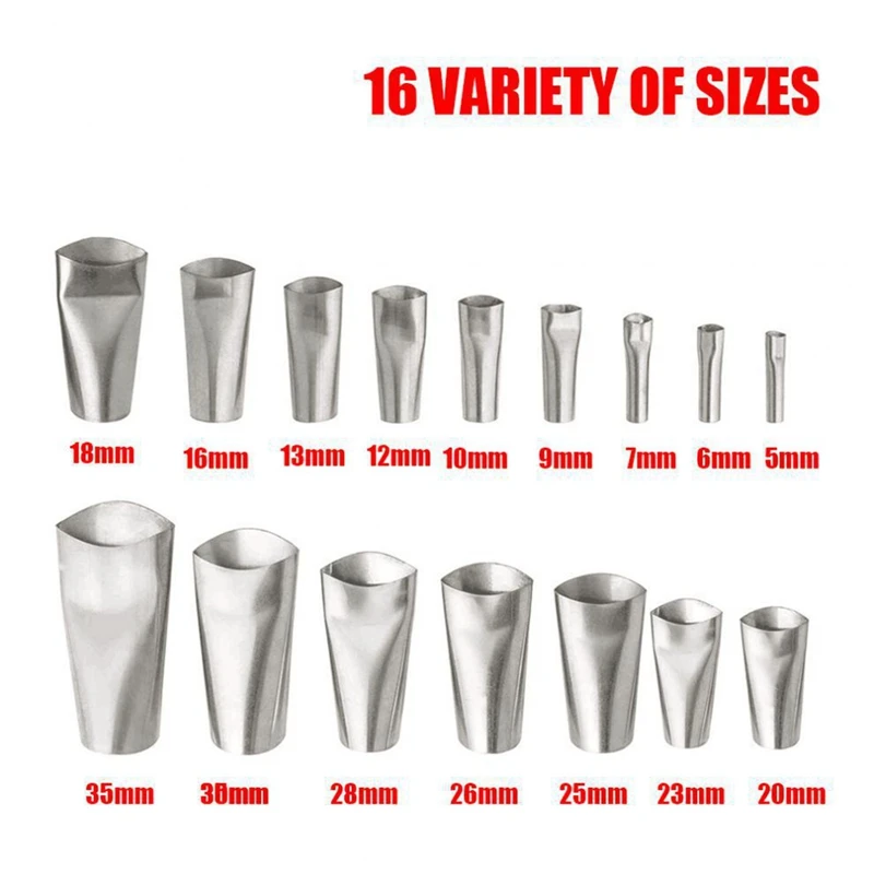 22Pcs Set Of Beautiful Seam Nozzle Is Coated With Stainless Steel Sealant For Water Joint Of Kitchen And Bathroom Window Durable