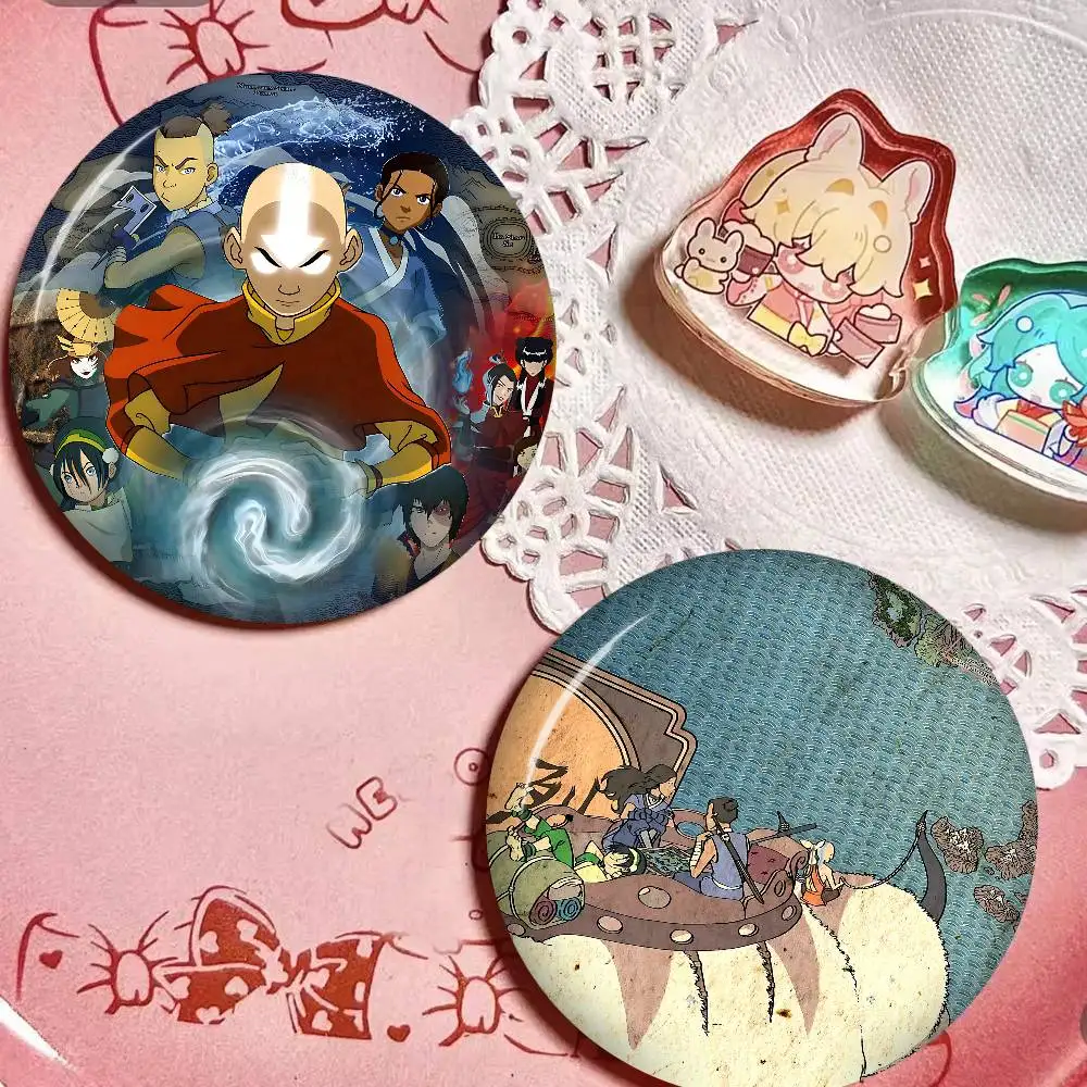 Cartoon Avatar The Last Anime Brooches Cute Cartoon  Badge Jacket Jeans Lapel Pin Gift Accessorie