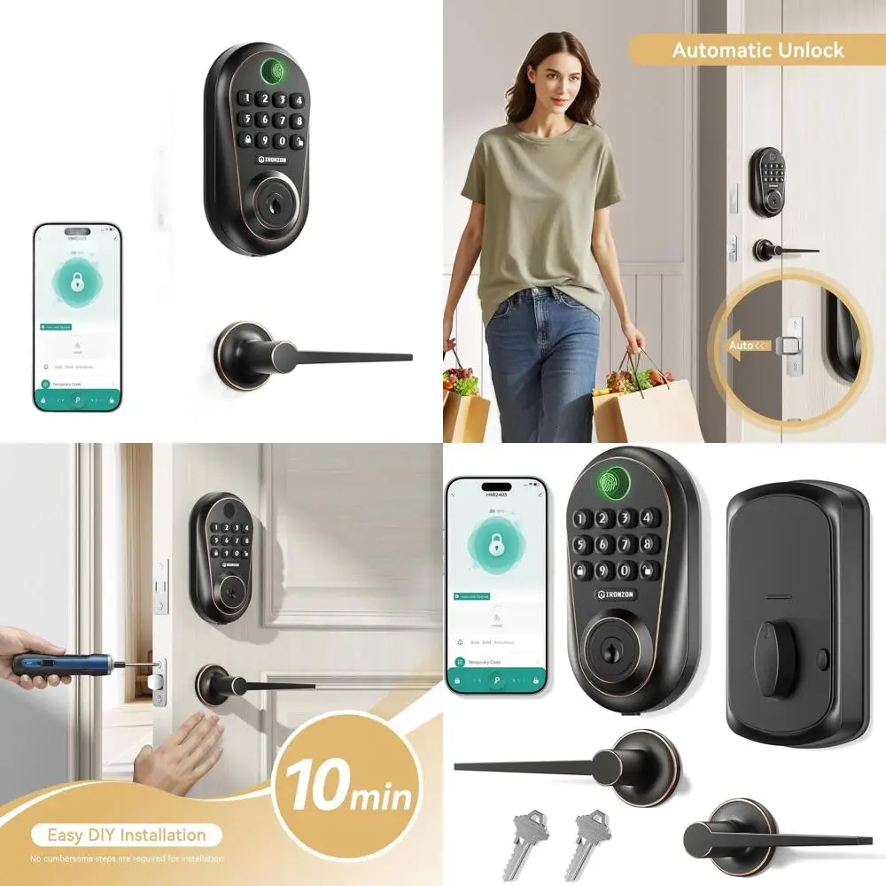 

Золотой кодовый замок для входной двери