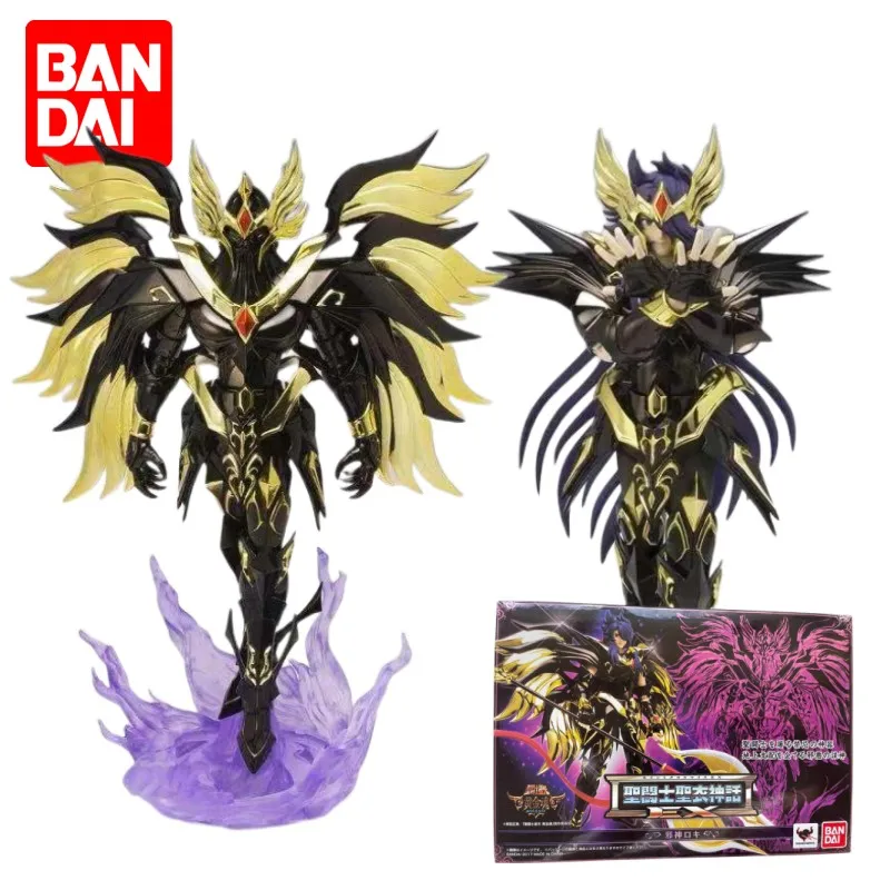 Original Bandai Saint Seiya Cloth Myth Soul Of Gold Ex Evil Loki Metal In Stock Anime Action Collection Figures Model Toys Gift