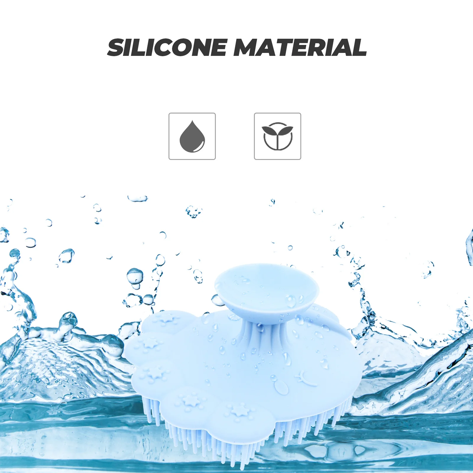 

1Pcs Infant Silicone Bath Brush Soft Baby Shower Tool with Ergonomic Handle for Gentle Exfoliation and Relaxing Massage Kids