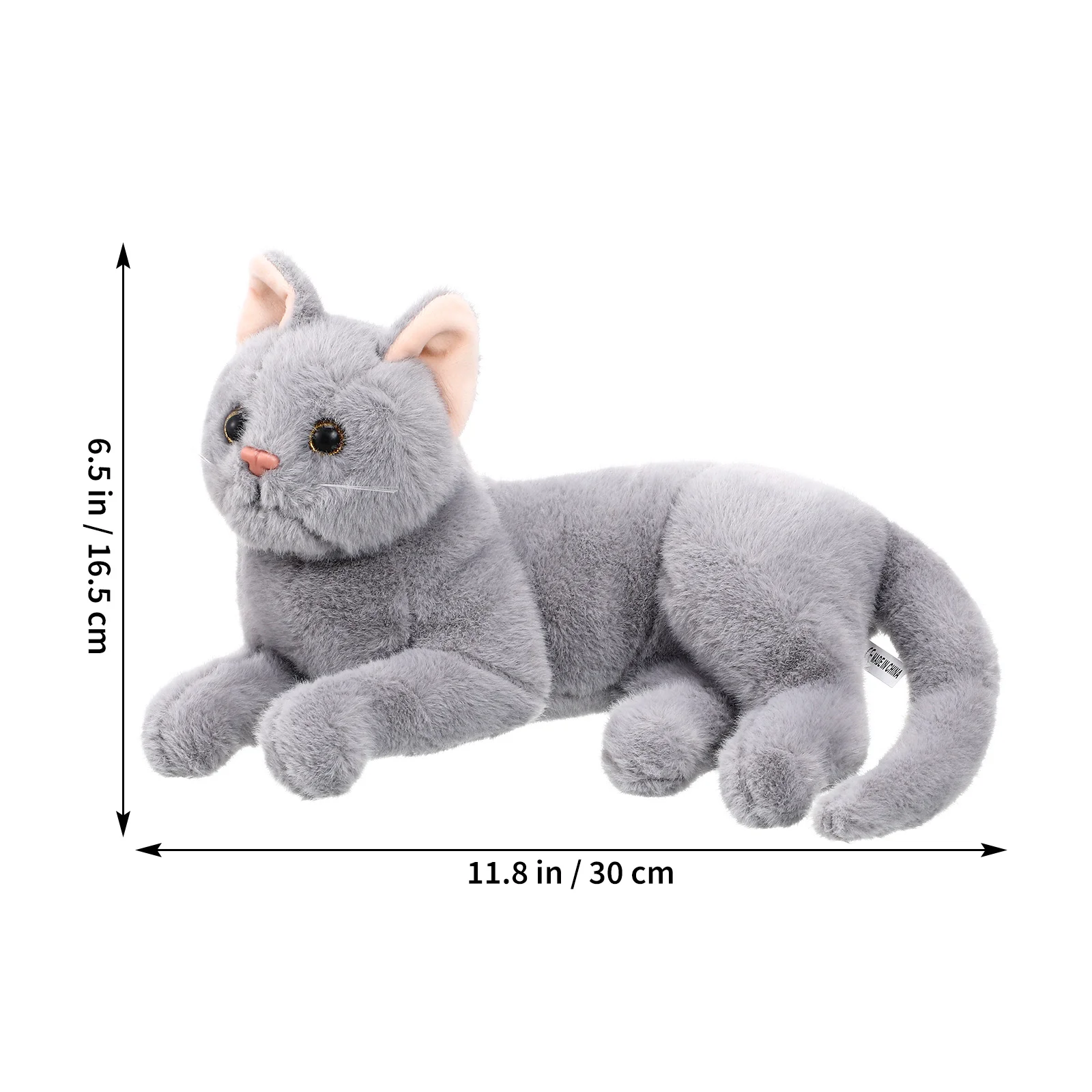 Jouet en peluche pour chat blanc, jouet en peluche pour animal de compagnie, jouet pour bébé, jouet pour adulte, numéro