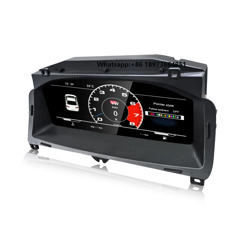 

NaviHua New Arrival Auto Speedometer Virtual Cockpit Monitoring LCD Dashboard Car Digital Cluster VW T6 2015 2020