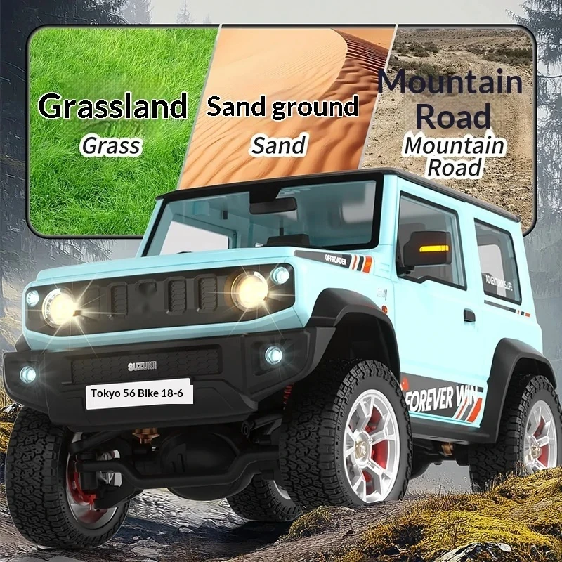 

Hengguan HG4-210 1:16 RC Off-Road Car Full Proportional Remote Control Vehicle with Simulated Lights Horn Smoke Effect 2.4G RC
