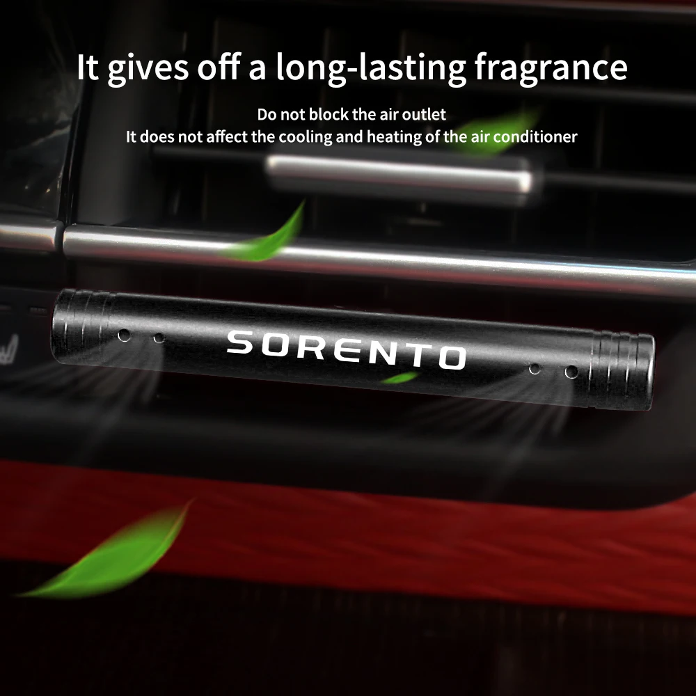 Car Air freshener Car Aromatherapy Stick Fragrance Clip Diffuser For SORENTO SOUL SPORTAGE STINGER STONIC TELLURIDE VENGA XCEED