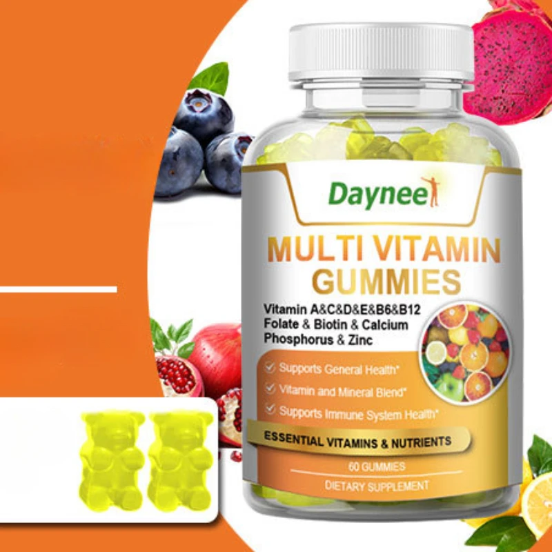 

Multi vitamin gummies to supplement vitamins maintain physiological function increase appetite promote brain development