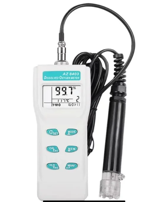 Tai wan hengxin AZ8403 Handheld Digital Dissolved Oxygendetermination water quality analyzer dissolved oxygen detection