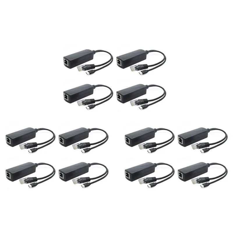 abri-12-pack-5v-poe-splitter-48v-to-5v-24a-adapter-with-micro-usb-plug-for-ip-cameratabletsfor-raspberry-pi-and-more