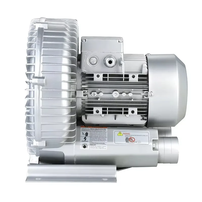 120W High Pressure Side Channel Blower Vor tex Centrifugal Blower Fan for Aquarium Fish Pond
