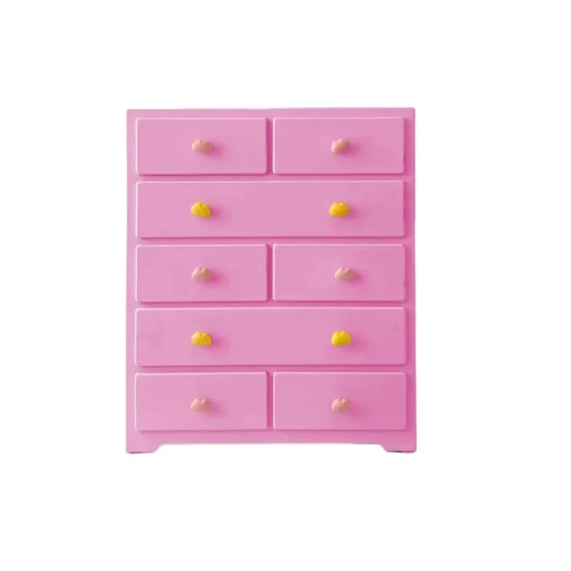 

All solid wood bucket living room drawer cabinet eight bucket porch cabinet dining side bedroom storage locker