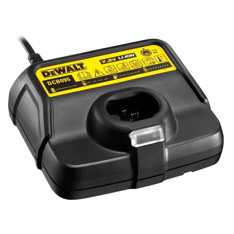 Imagem -04 - Dewalt-carregador de Bateria de Lítio com Luz Indicadora Led Acessórios para Ferramentas Elétricas Carregamento Rápido Dcb095 8v Max