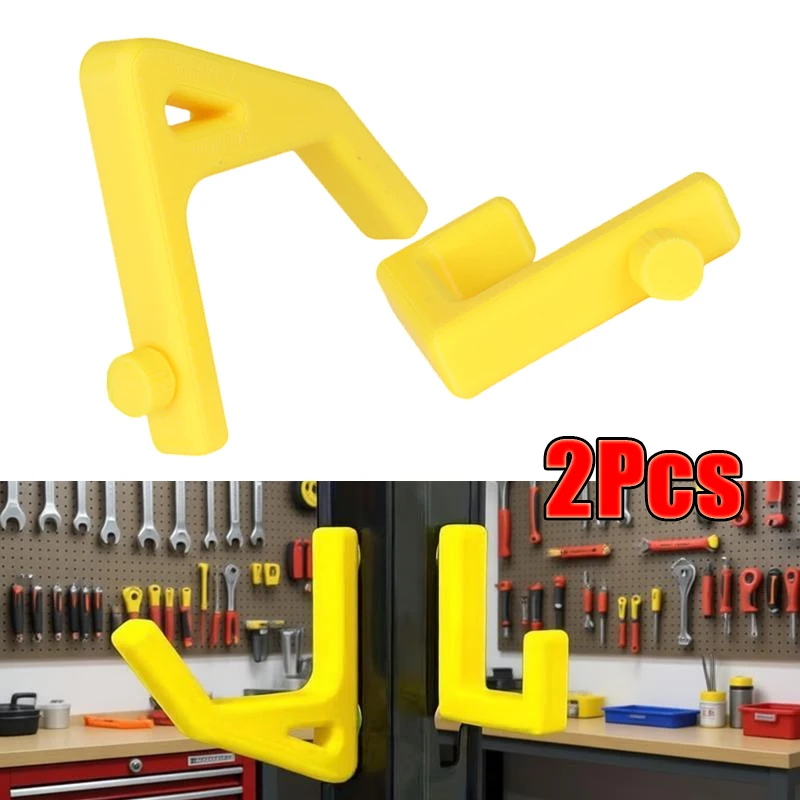 

2Pcs Universal Hooks For Shelving With 10.3mm Hole Spacing Storage Hooks Garage Auxiliary Hooks Shelf Fittings Support Hooks