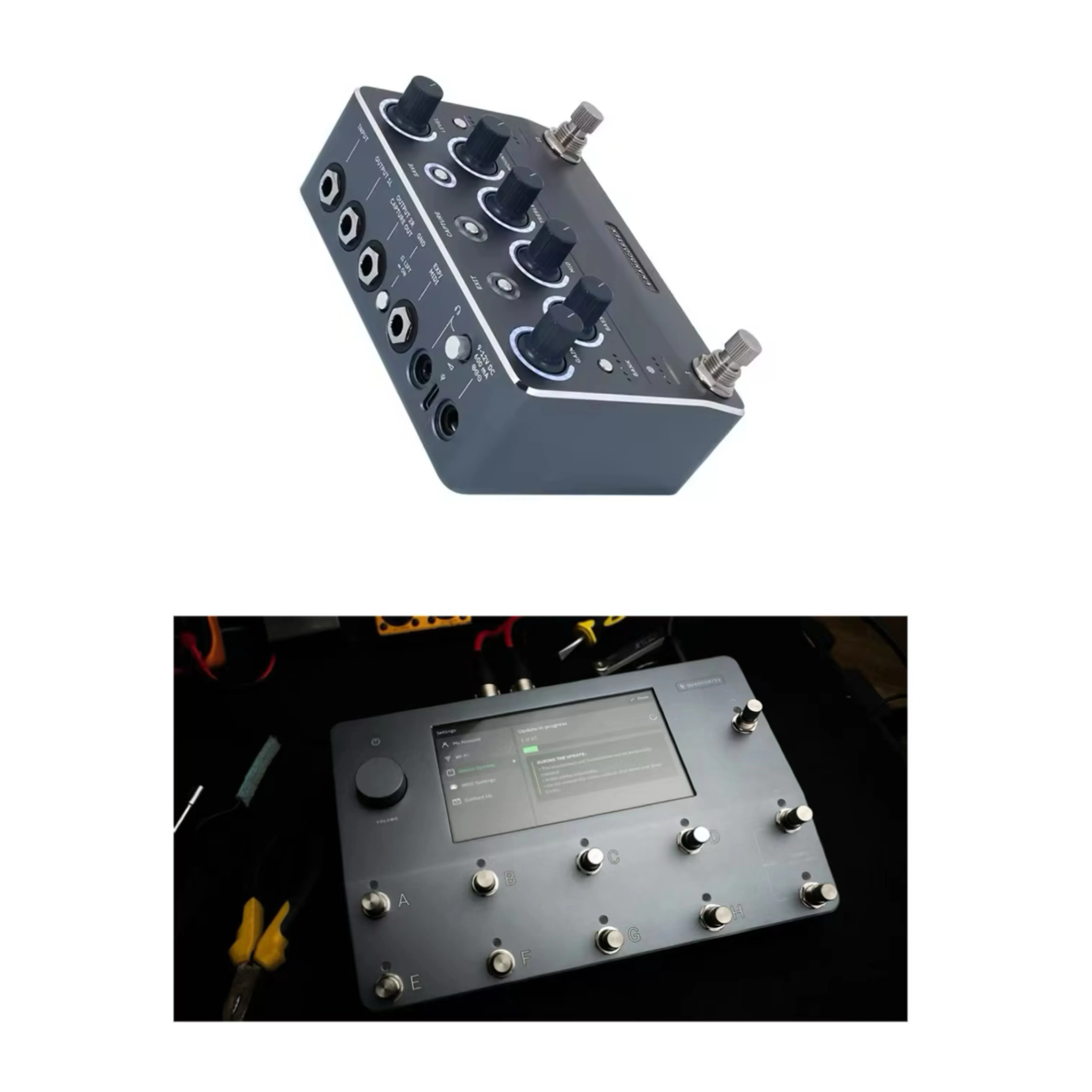 DSP Nano Cortex/NanoCortex/Quad Cortex Multi-Effektpedale Gitarrenprozessor E-Gitarre Effektpedale für Quad-Core