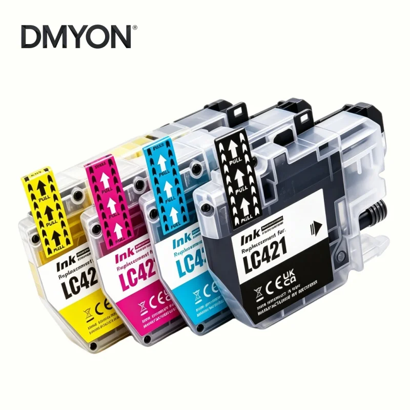 2set LC421 Ink Cartridge Compatible For Brother DCP-J1050DW MFC-J1010DW Printer Ink DCP-J1140DW Printer Cartridge