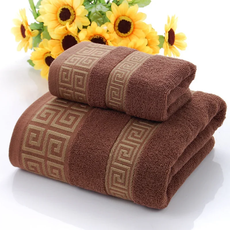 

Pure Cotton Towel 34x75cm Embroidered Towels for Adults Quick-Dry Thicken Soft Face Towels Absorbent